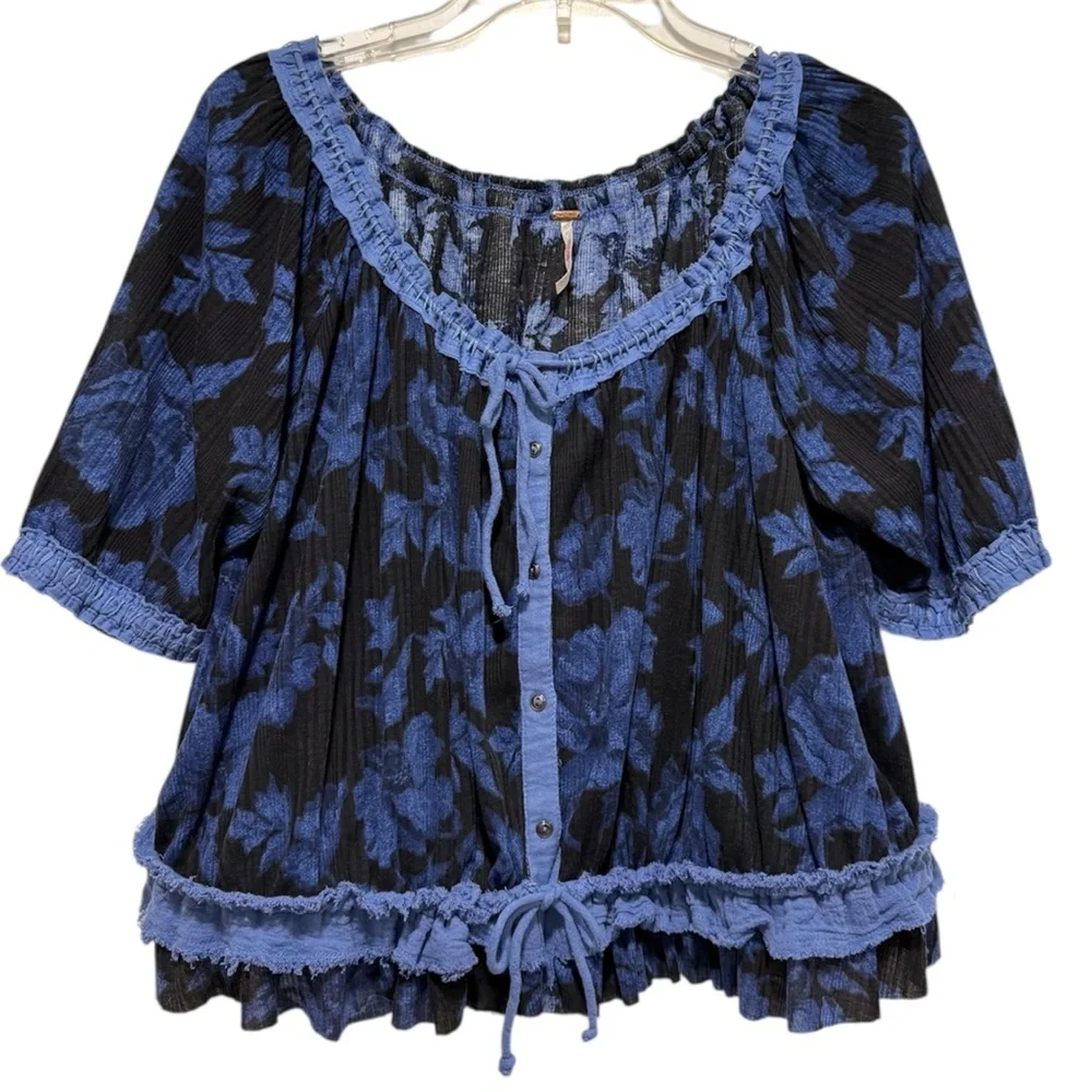 Free People Perfect Day Gathered Top